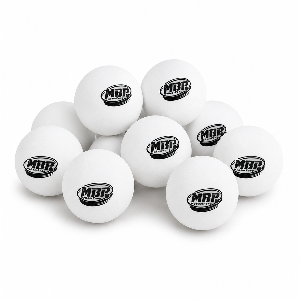 Beer Pong Bälle Weiß (11x)