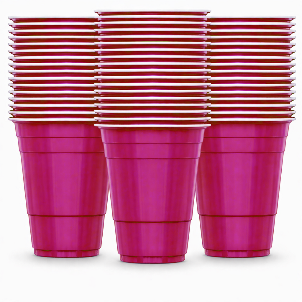 Beer Pong Becher Pink