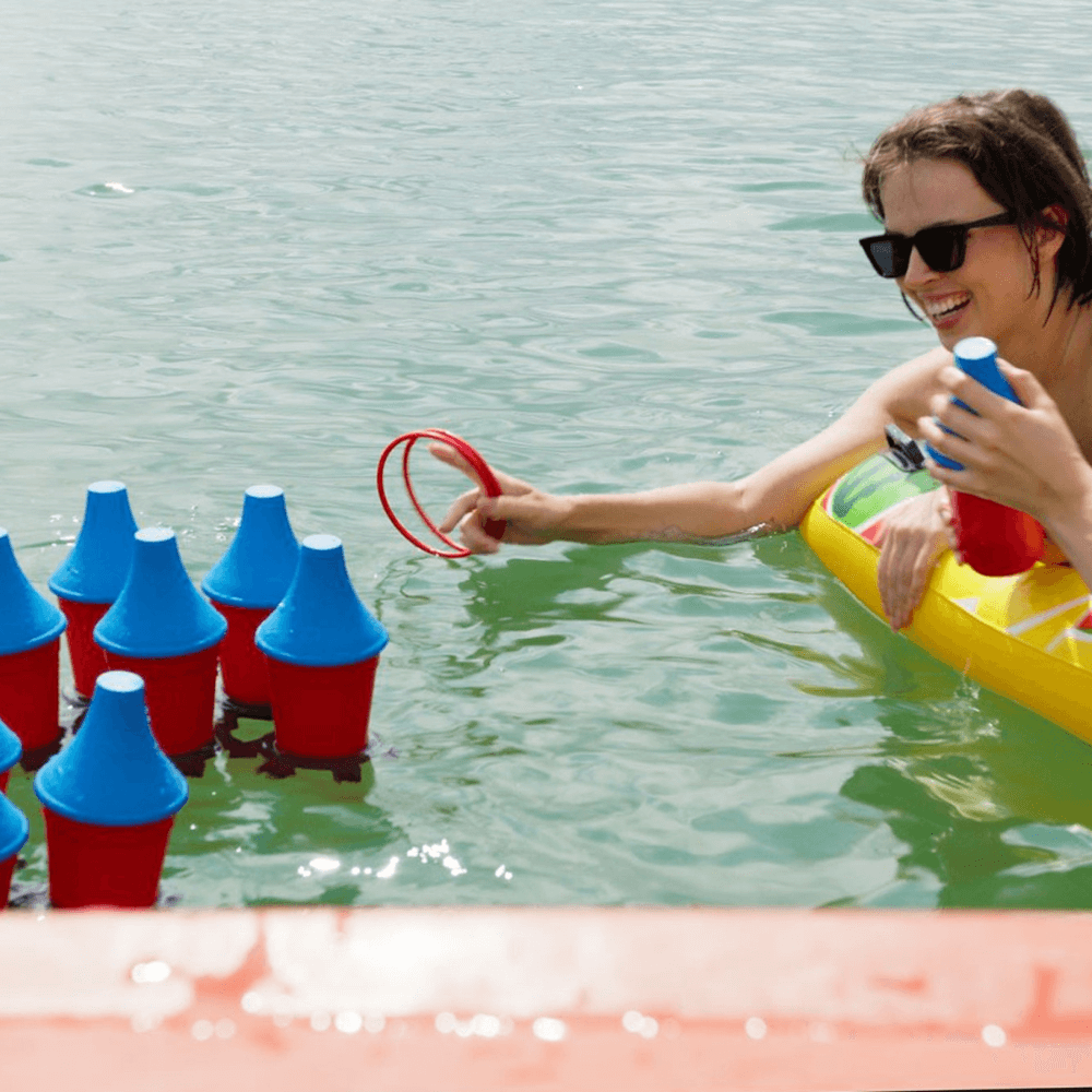 Beer Ring - Beerpong Variante mit Ringen