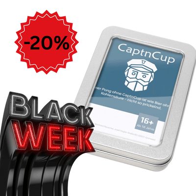 CaptnCup Trinkspiel 55 Karten (Beer-Pong Erweiterung)