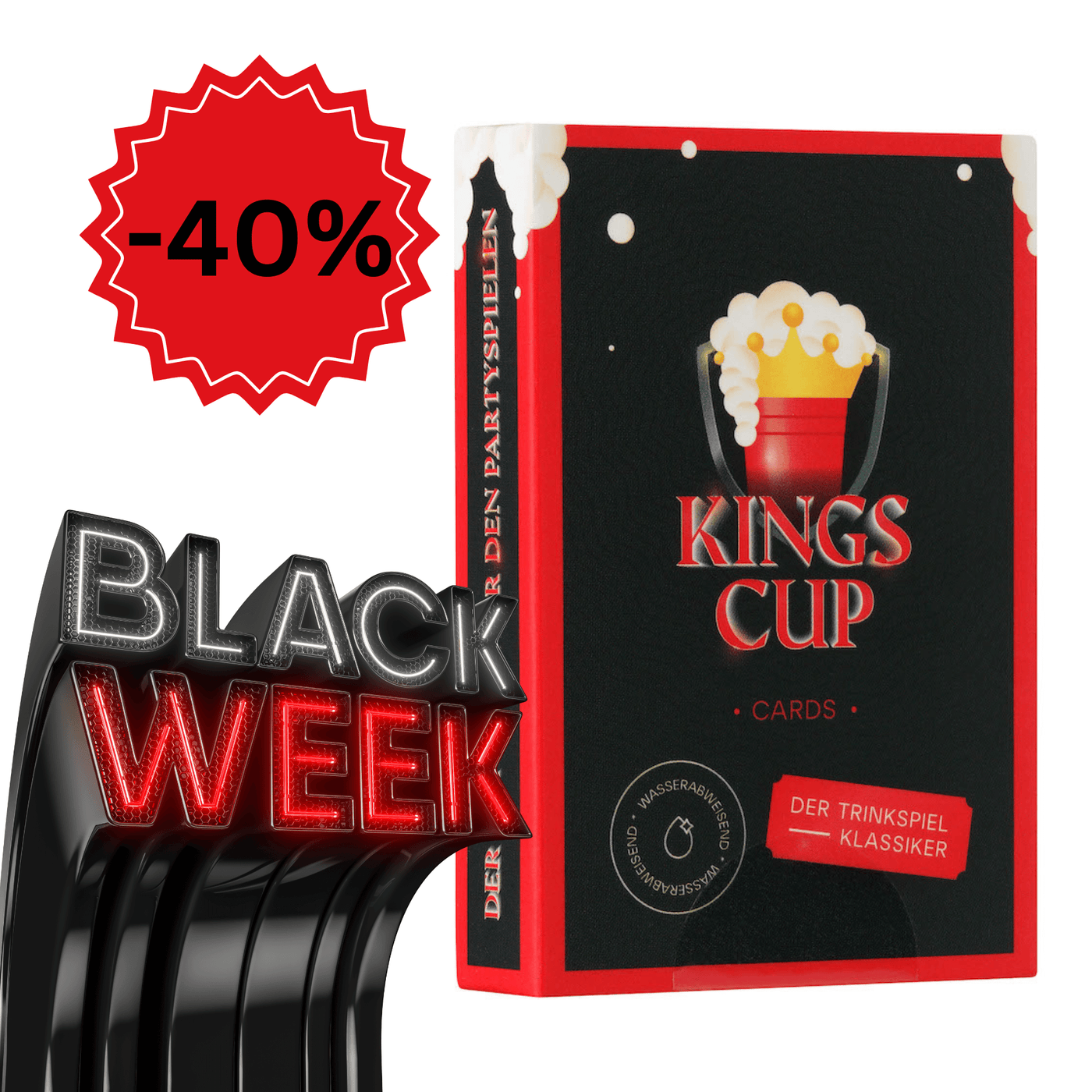 Kings Cup Trinkspiel - Der König der Trinkspiele
