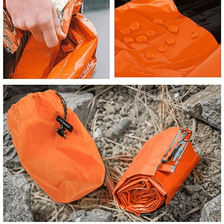 notfall camping thermo schlafsack Rettungsdecke