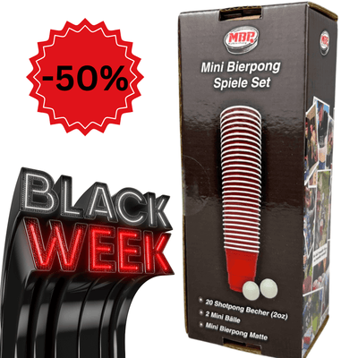 Mini Bierpong Spiele Set