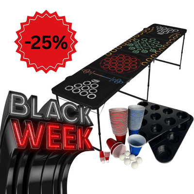Bierpong-Tisch "Multigame" Set
