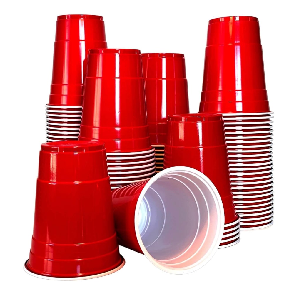Red Cups - rote Plastikbecher